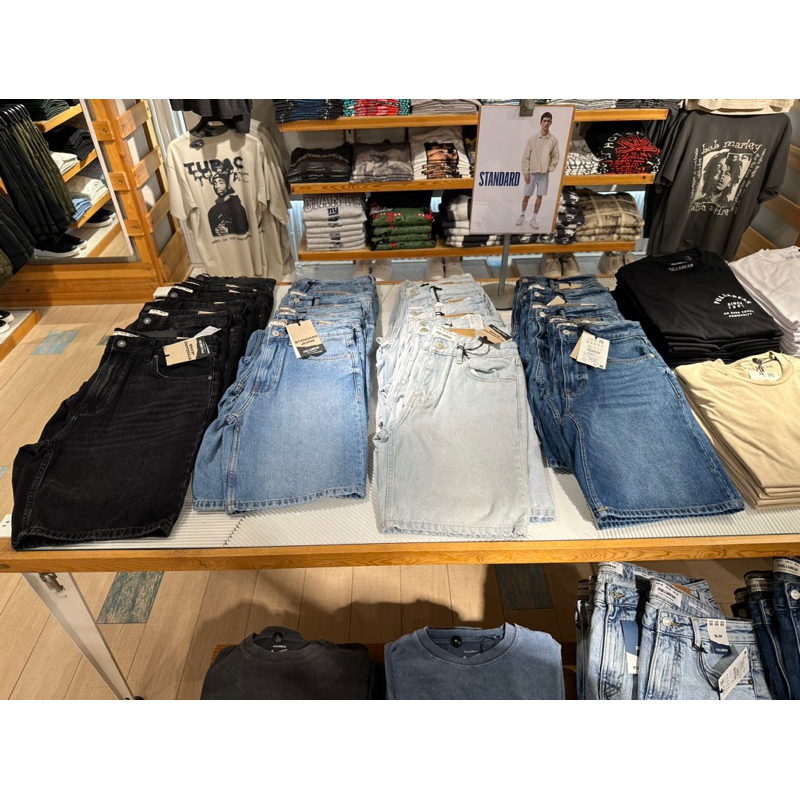 Jeans Pendek Cowok Pull&Bear