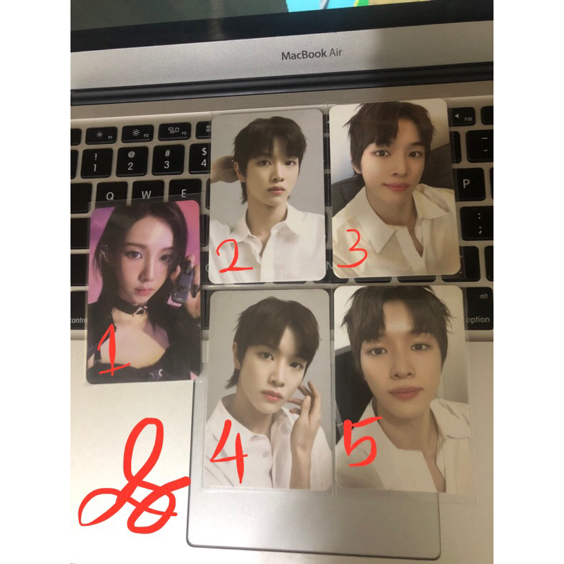 pc photocard sungchan riize season greetings sg24 karina aespa