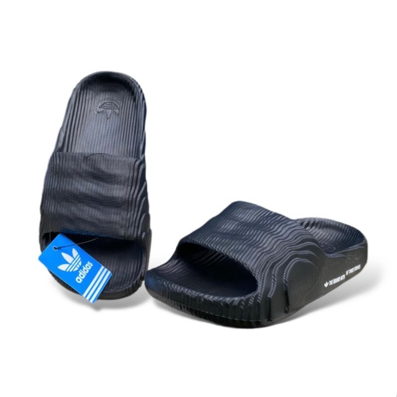 PROMO BAYAR DITEMPAT SENDAL SLIDE ANAK ADIDAS ADILLETE 22 KARET PHYLON TERBARU 30 - 35