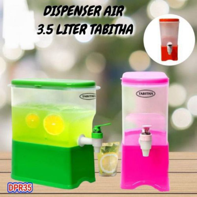 Dispenser air UK 3.5 liter/dispenser kulkas/dispenser air UK 3.5 liter Tabitha