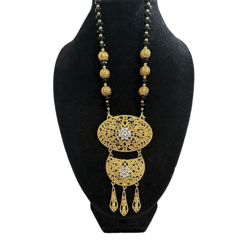 Kalung bros silver model kebaya encim baru - bros saja