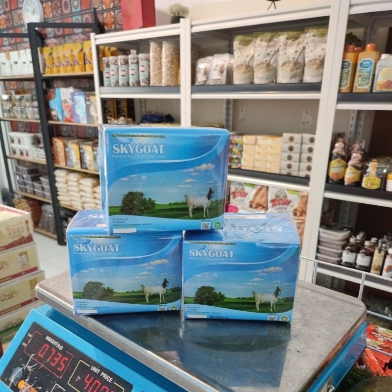 

Susu Kambing Etawa Skygoat Original Putih Plan isi 10 sachet