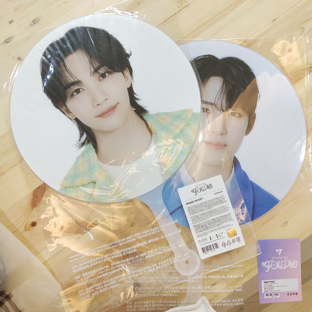[WAJIB add on extra packaging] Unofficial Seventeen Follow Tour Merch - Big Image Picket All Member 