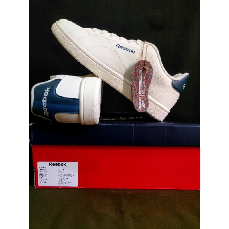 Sepatu Reebok  Reebok White Royal Complete CLN Original