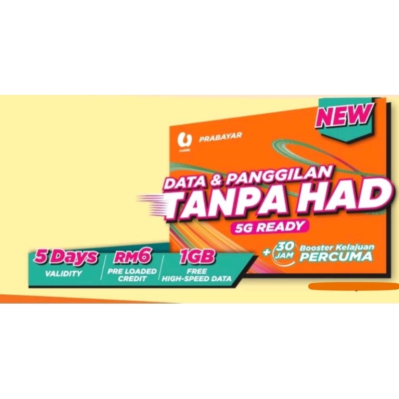 Kartu Perdana Malaysia U MOBILE