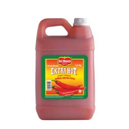 

delmonte sambal extra hot jerigen 5,5 kg