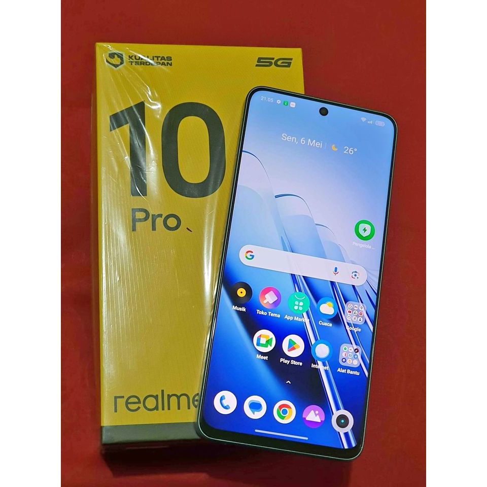 Realme 10 Pro 5G 8gb/128gb 8gb/256gb IPS LCD 6.72 inc SECOND FULLSET Original Istimewa