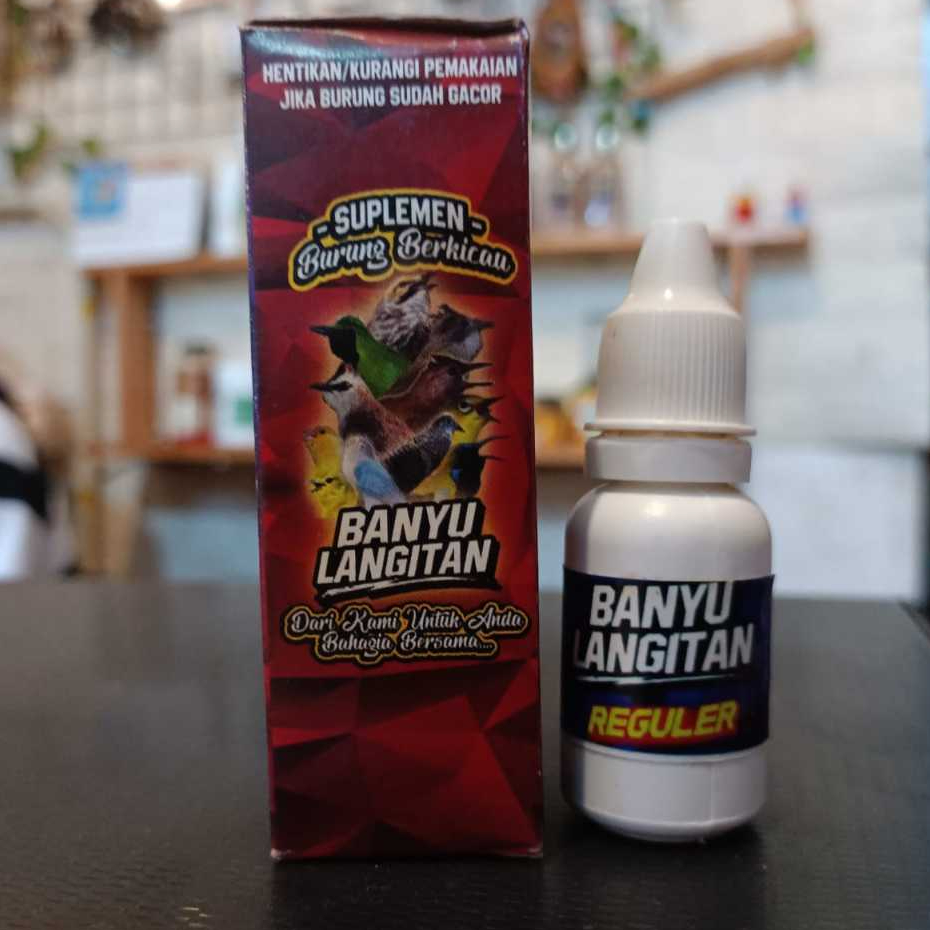 BANYU LANGITAN REGULER VITAMIN HERBAL UNTUK BURUNG TRUCUK DAN BURUNG KICAU LAIINNYA