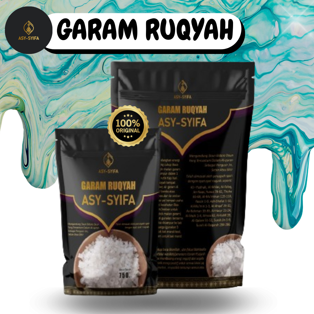 

Garam Ruqyah Ruwatan Bidara Daun Kelor Asysyifa Original - Untuk Mengatasi Usaha Yang Sepi