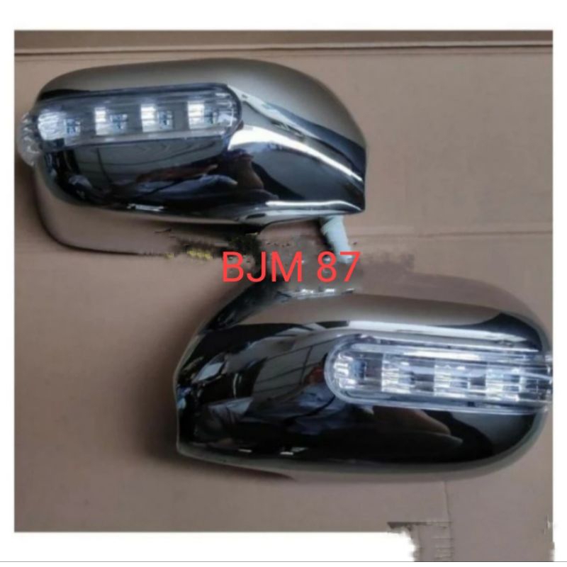Cover Spion Mirror Cover Avanza Lama Old Gen1 2004 2005 2006 Lampu 2 Warna Sein Kuning Senja Biru
