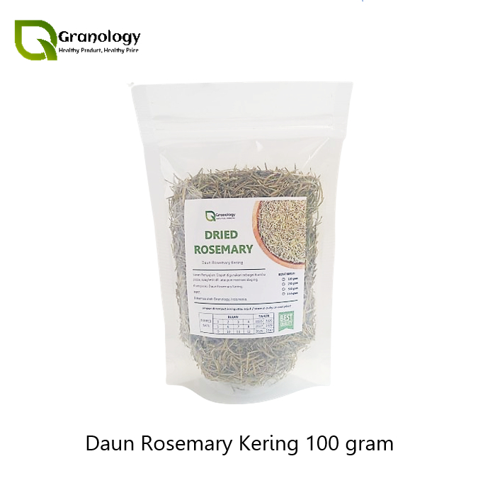 

Daun Rosemary Kering / Dried Rosemary Leaves (100 gram) by Granology