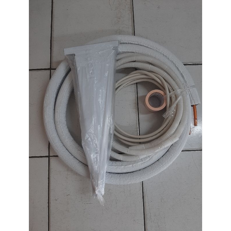 paket material pemasangan 3meter AC 1/2PK - 1PK pipa HODA 0.6mm