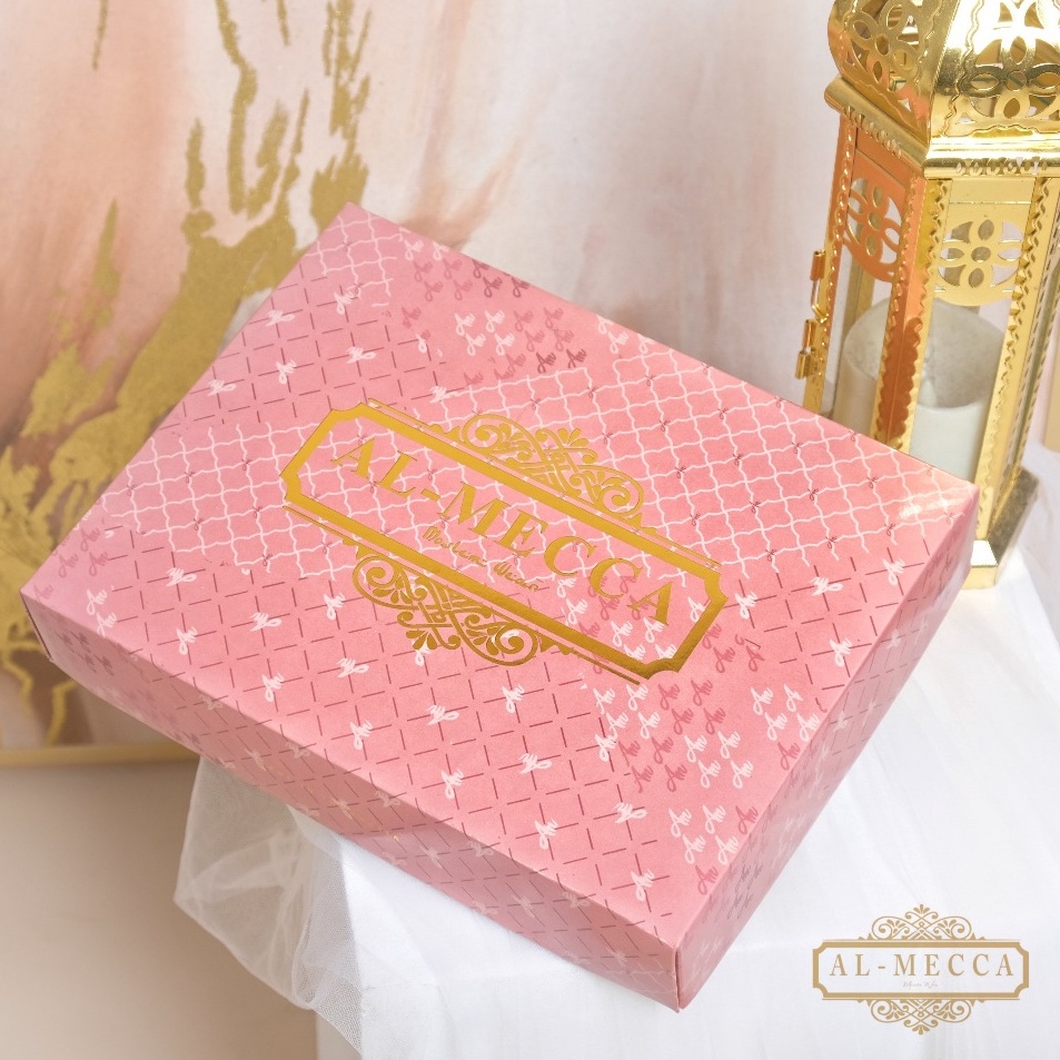 

Potongan Promo ALMECCA Soft Box Gift Hampers Almecca