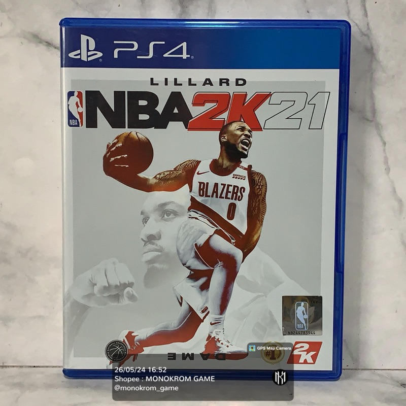 BD KASET PS4 NBA2K21 PLAYSTATION 4 SECOND