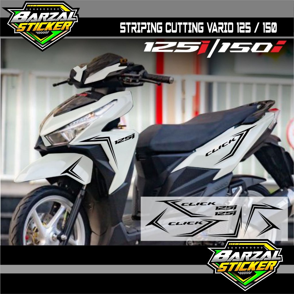 Striping Variasi Vario LED 2015 2016 2017 Striping Vario 125/150 Cutting Stiker