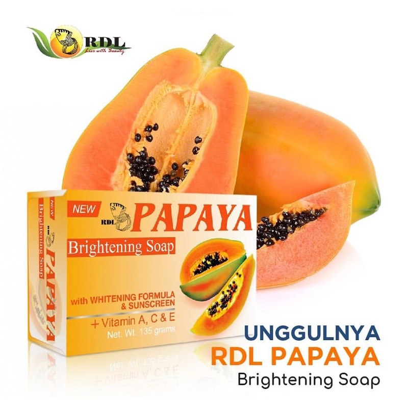 Sabun Pepaya By Mamaya/ Sabun pepaya Bringtening siap/ Sabun pepaya ORIGINAL