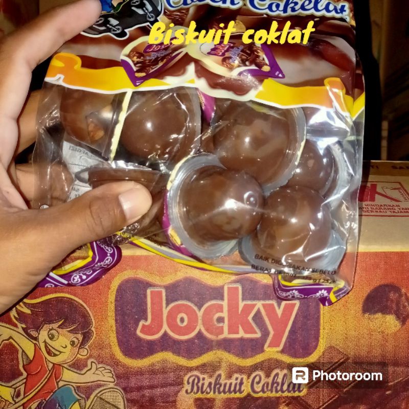 

25 Pcs Biskuit Coklat Jocky
