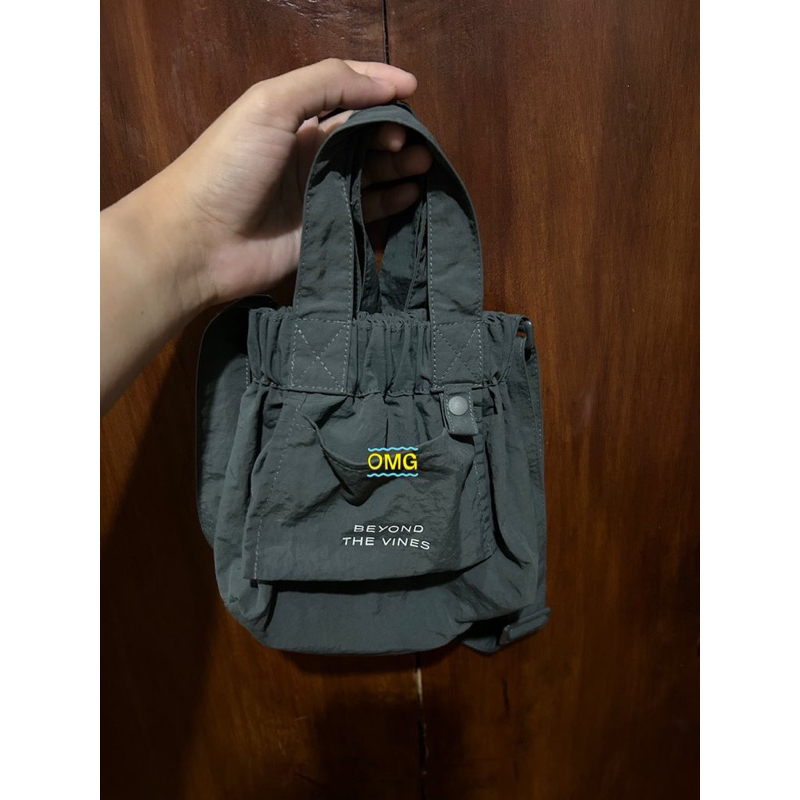 Preloved Dumpling Bag BTV Original Micro - Olive