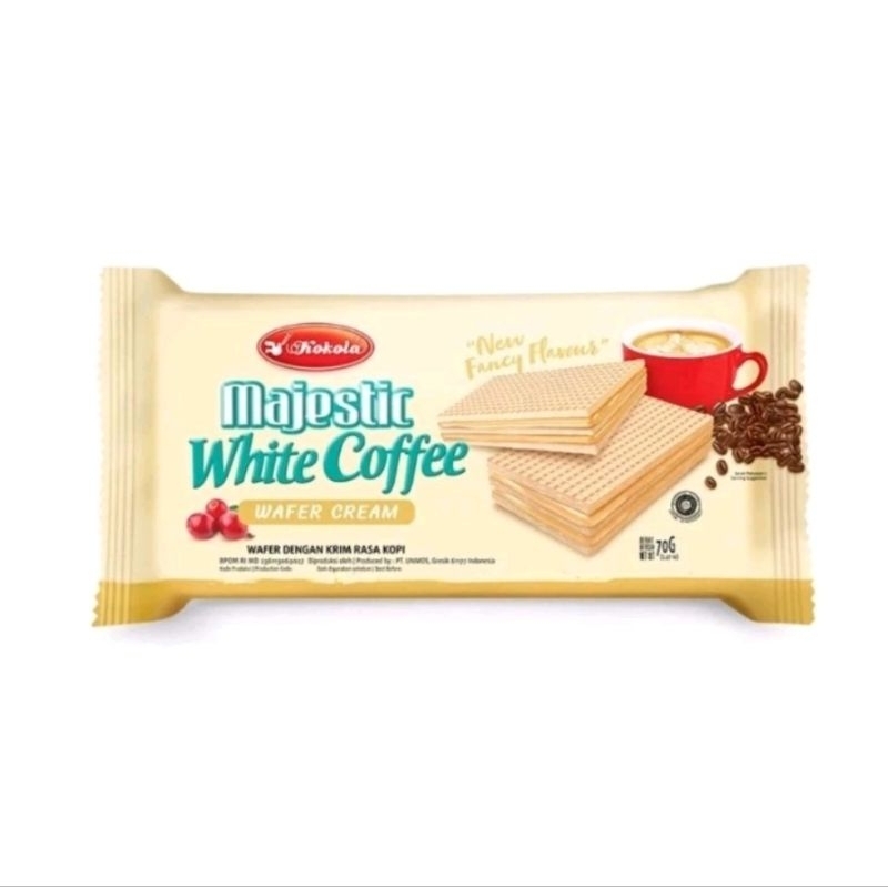 

Kokola Wafer Cream Majestic White Coffee 70gr