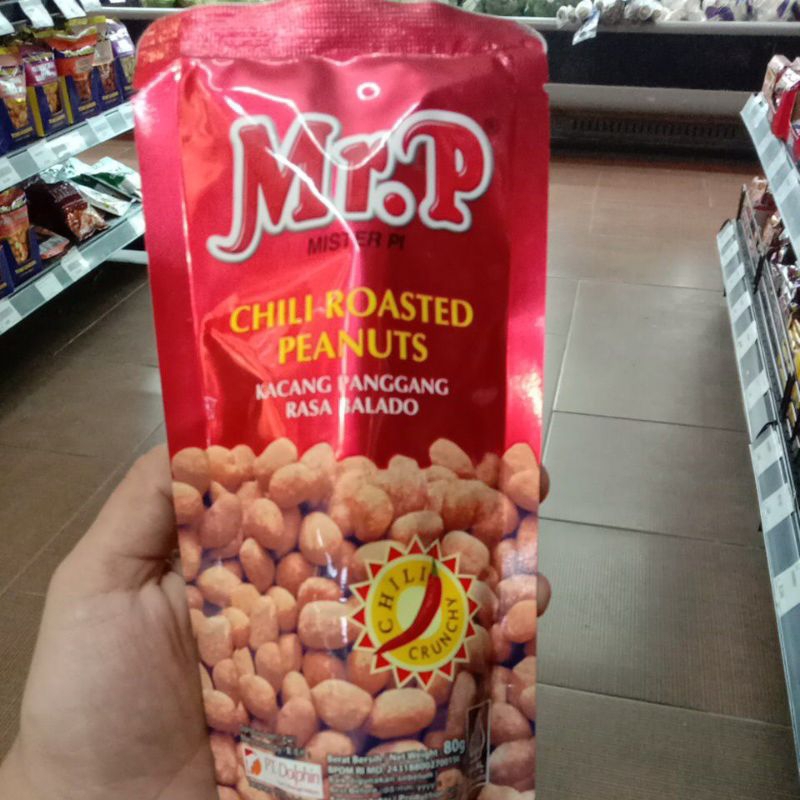 

MR.P CHIKI ROASTED PEANUTS 80G