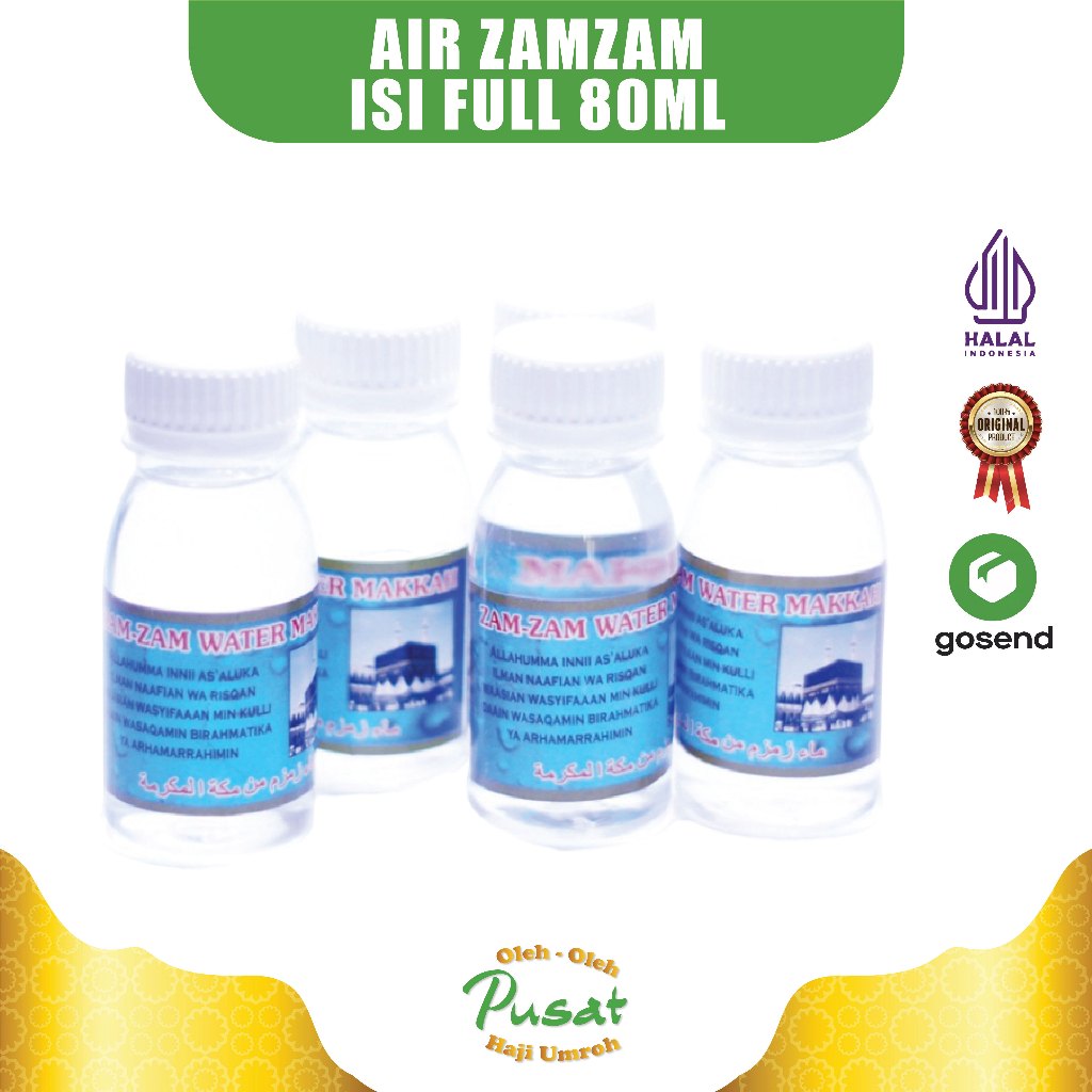 

Air Zam-zam Full isi 80ml 100% Original