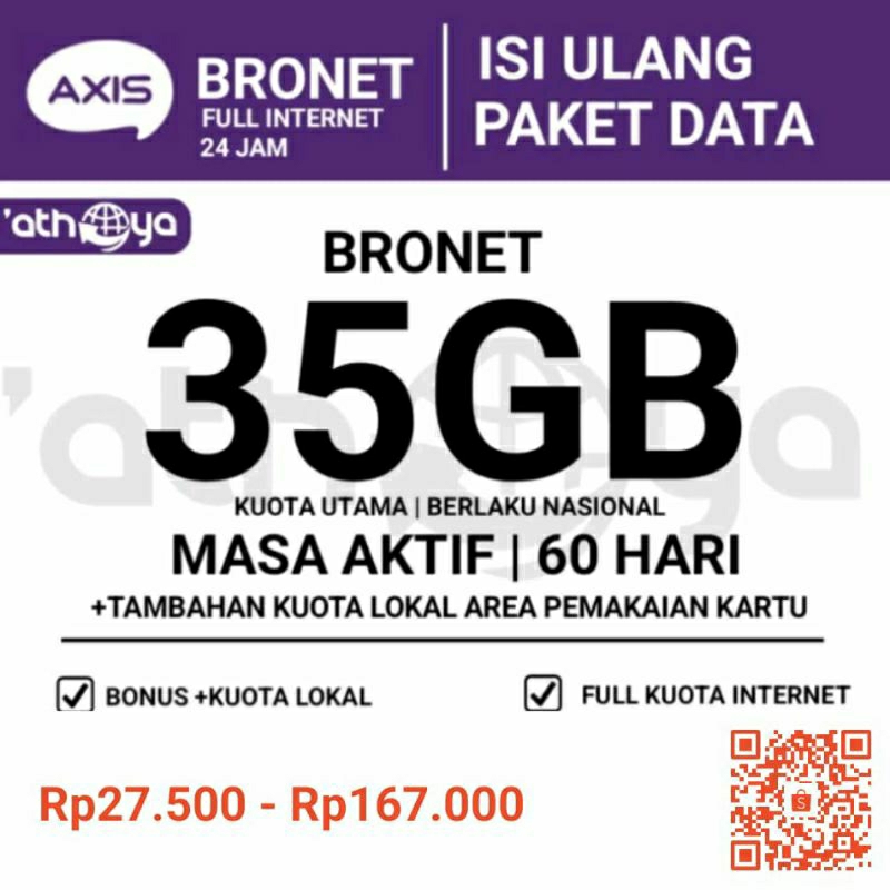 kuota axis voucher aigo paket data axis bronet