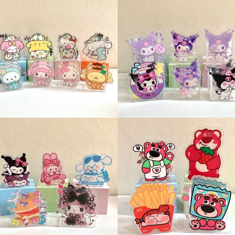 XG34448 Rak Tempat Pen Akrilik Pulpen Bolpen acrylic Bolpoint Pencil Pensil Holder Alat Tulis Disney