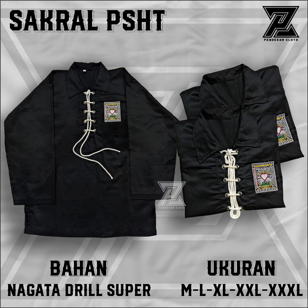 Sakral Warga PSHT Bahan Nagata Drill Original - Sakral Warga PSHT Nagata - Sakral Nagata Psht