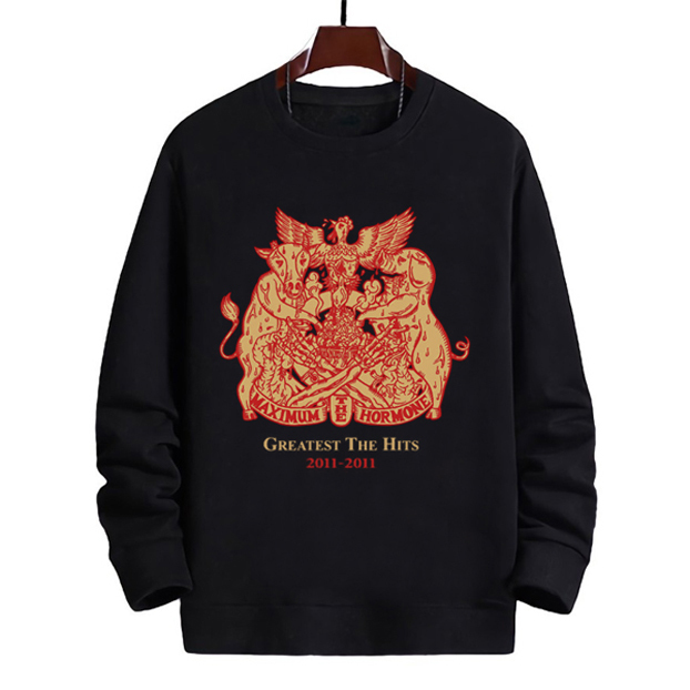 Sweater Maximum The Hormone Crewneck Bahan Cotton Fleece