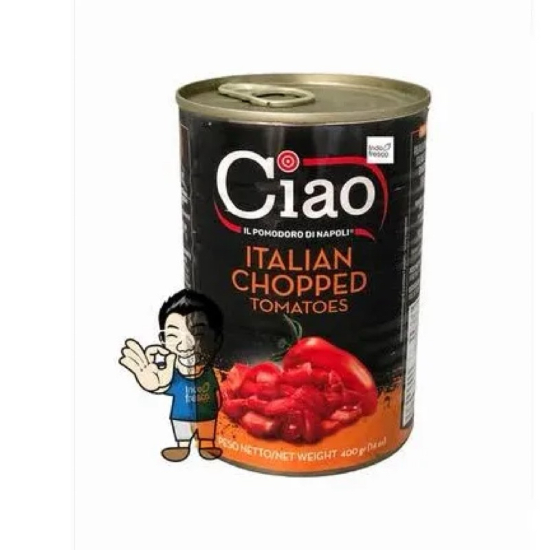 

ciao choped tomato 400 gram