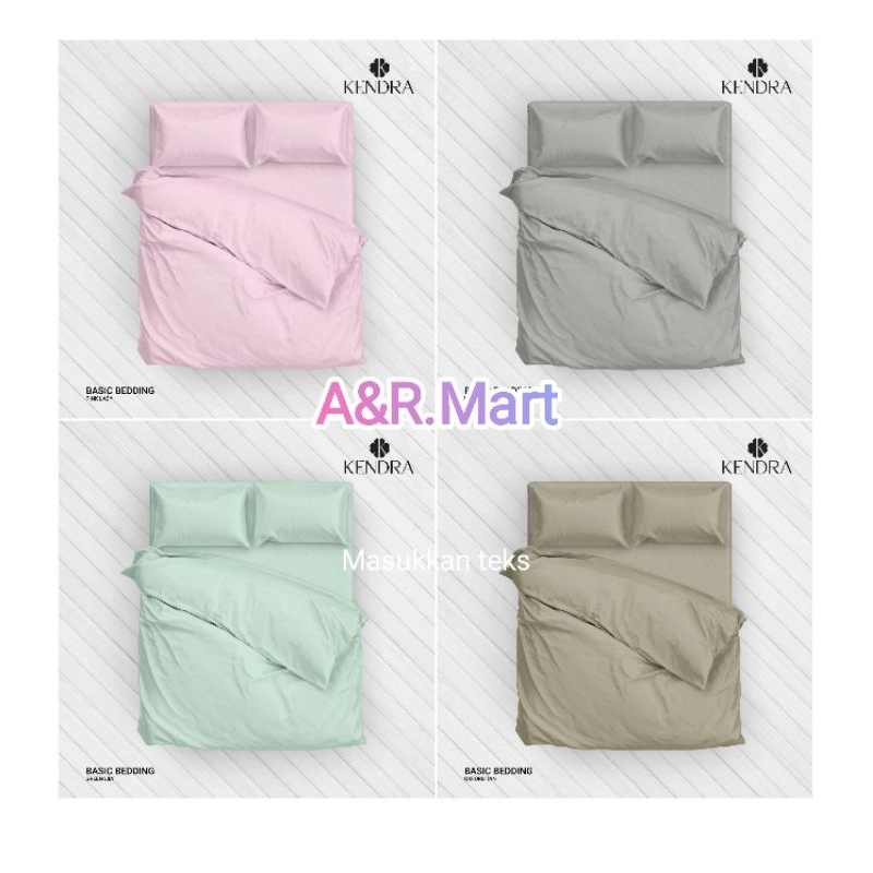 KENDRA  POLOS BASIC TANPA EMBOSS T25 - 160X200 / 180X200