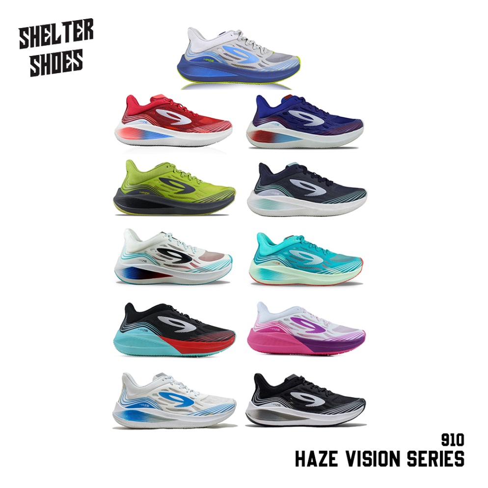 KODE P62U SEPATU RUNNING NINETEN 91 HAZE VISION 1 KHISI RUN 2 ULTRA EKIDEN HAZE 15 AURORUN HAZE INFI