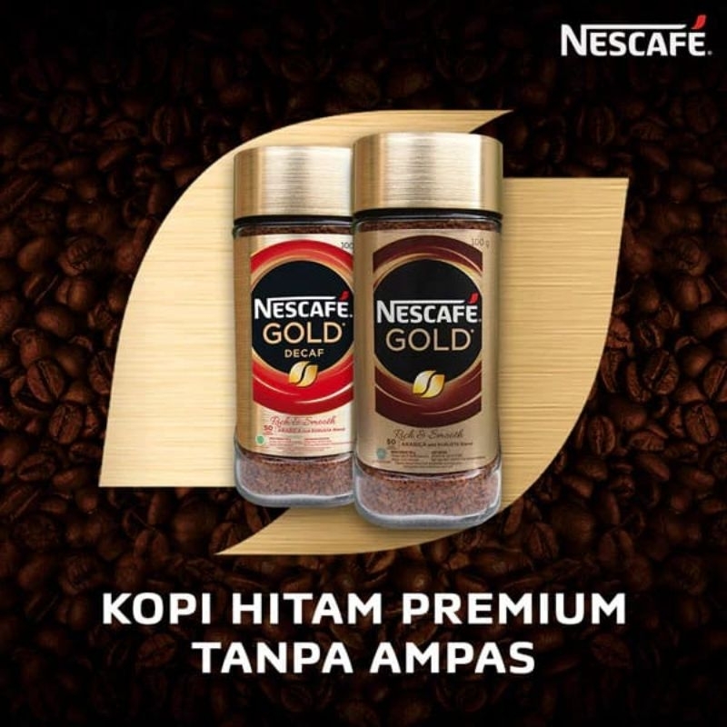 

Nescafe Gold Rich & Smooth / Decaf 100gr