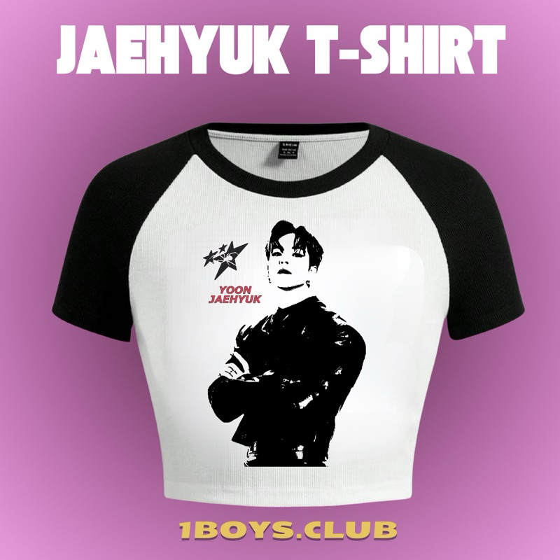 YOON JAEHYUK RAGLAN CROP TOP