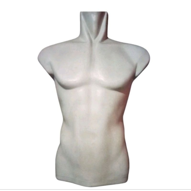 manekin setengah badan cowo bekas toko