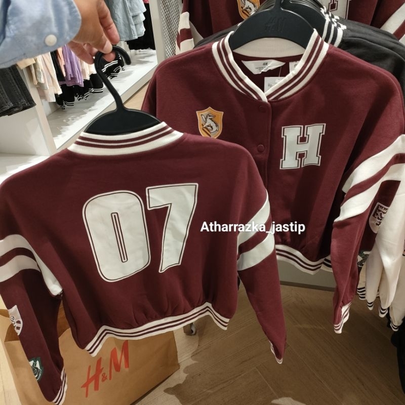Jacket Varsity H&M Kids jastip jasa titip