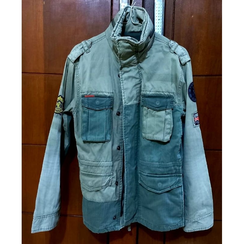 jaket parka superdry size XS