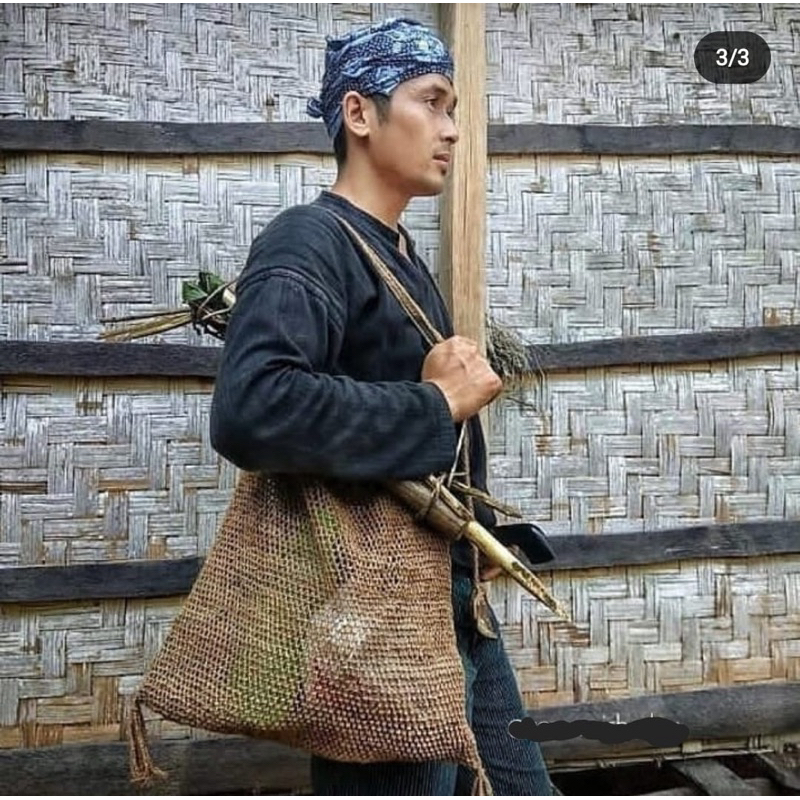 tas selempang tas koja baduy ukuran besar