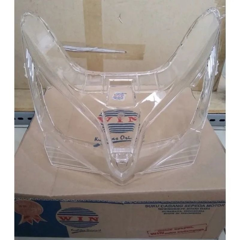 Mika kaca lampu depan vario techno 125 bohlam lama KZR Non ori