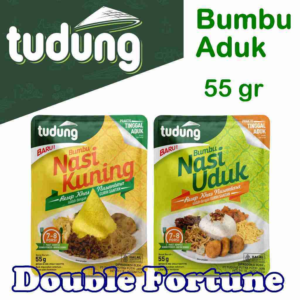 

TUDUNG BUMBU MASAK INSTAN NASI UDUK Dan NASI KUNING 55gr