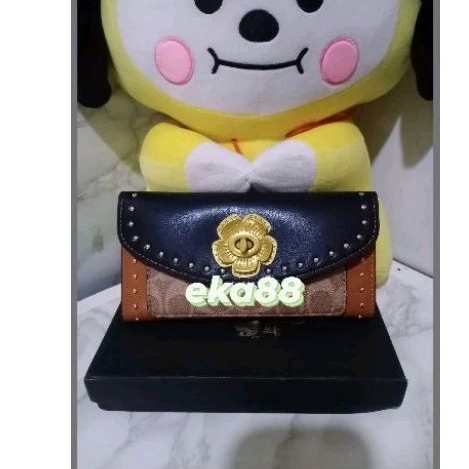 Dompet Coach parker free box