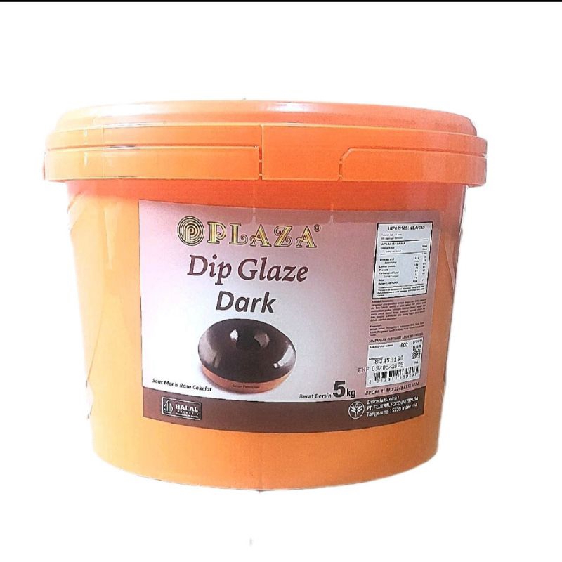 

Dip Glaze Plaza 5 Kg Coklat Toping Donat Roti Piscok Kue