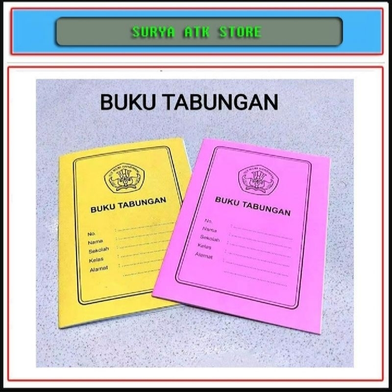 

15 Pcs Buku Tabungan Anak