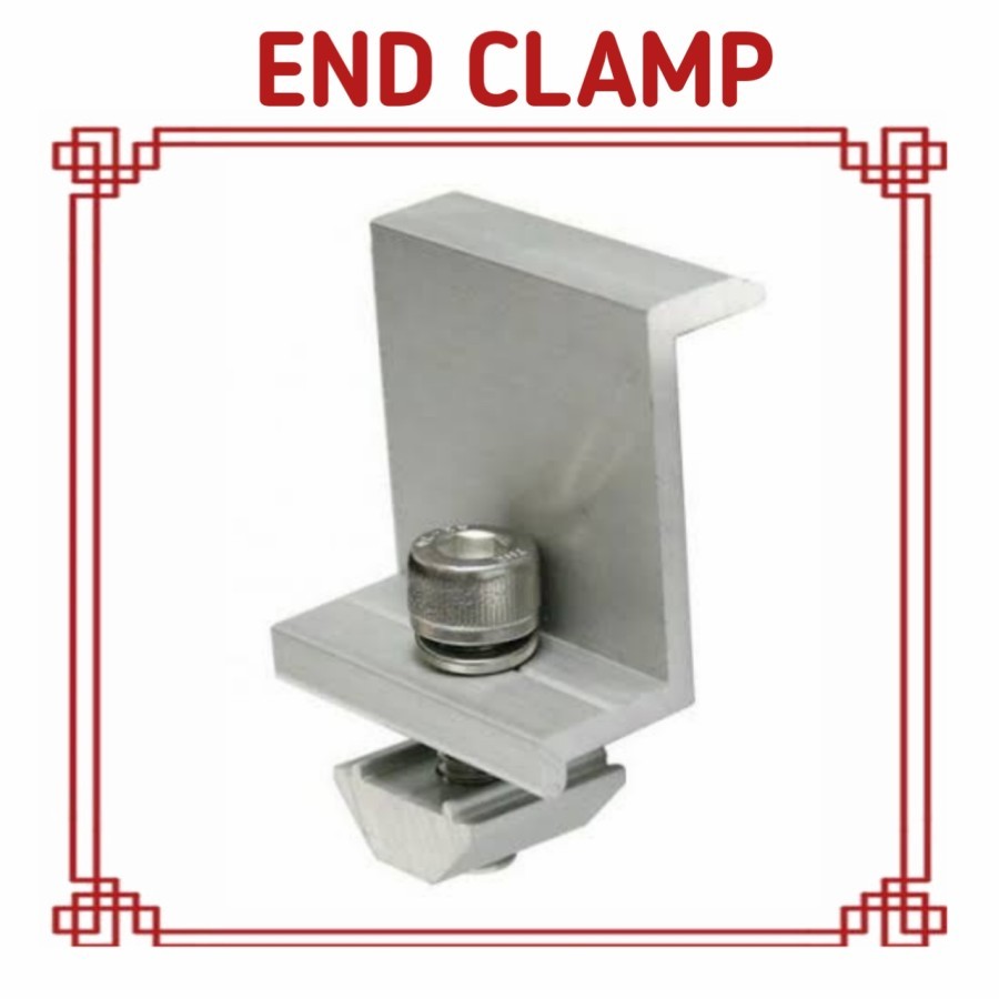 Mounting Bracket Panel Surya / Solar Panel - End Clamp