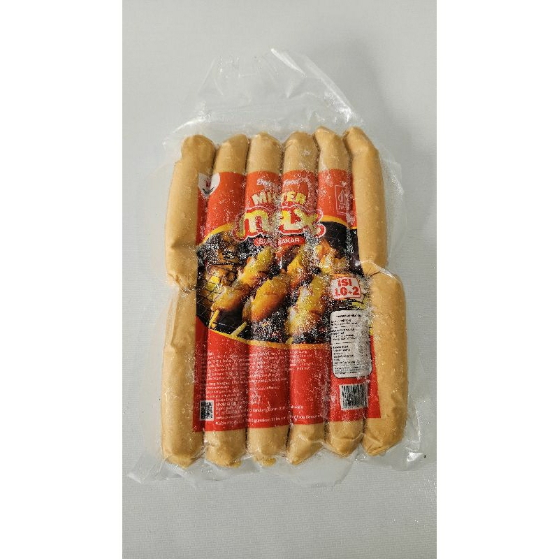 

Mister Max Mini Sosis Bakar 500 gr ( isi 12 )
