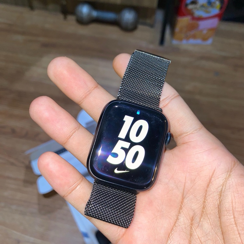 iwatch series 8 45mm midnight resmi ibox garansi 19-09-2024, 99% mulus BH 100%  OS 10.2 Fullset : ca