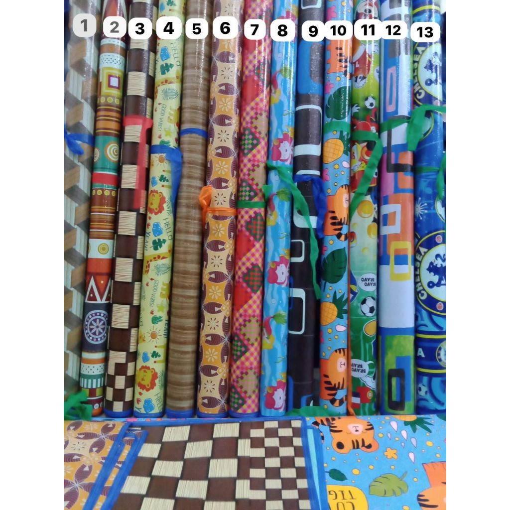 TIKAR SPONS/KARPET SPONS MOTIF MURAH 120X135