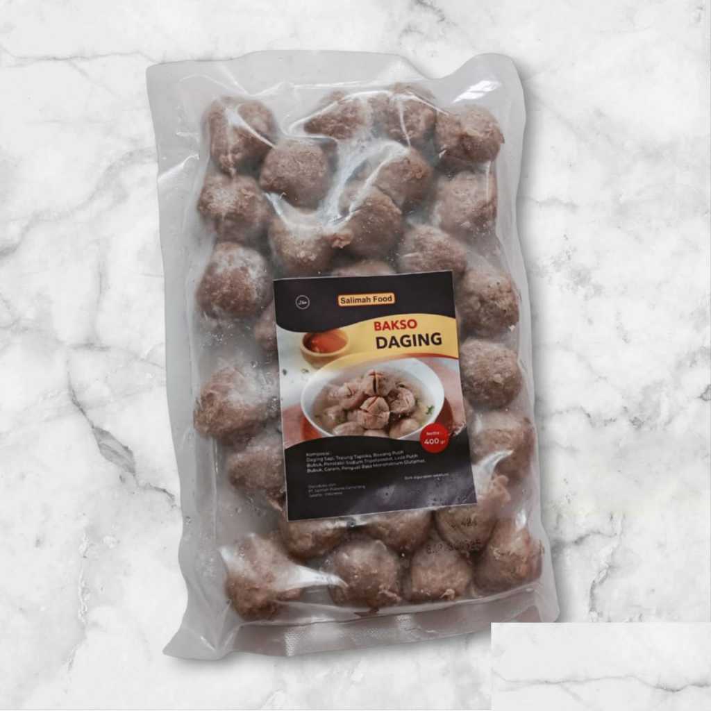 

SALIMAHFOOD Bakso daging sapi 300 gr