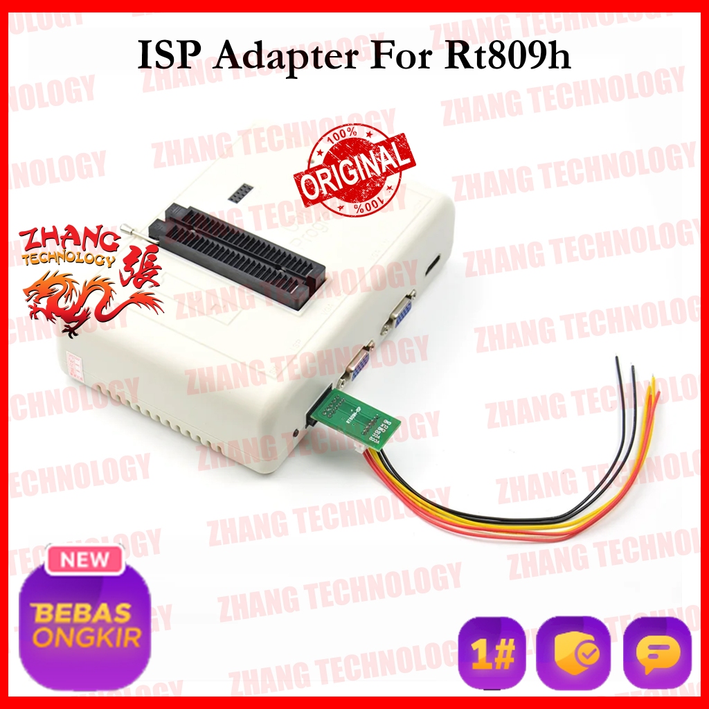 ISP ADAPTER BOARD FOR RT809H PROGRAMMER PAPAN ADAPTOR ISP EMMC