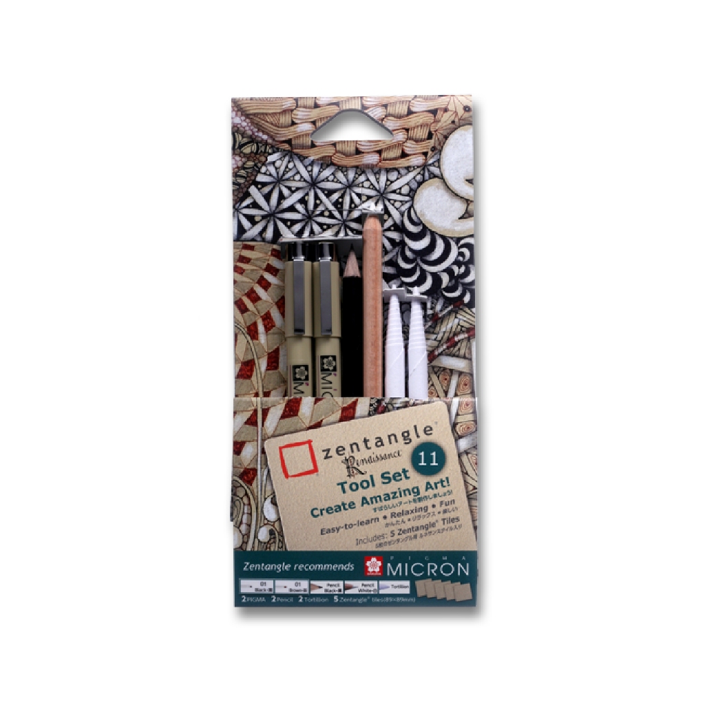

Sakura Zentangle Drawing Pen Set Pigma Micron